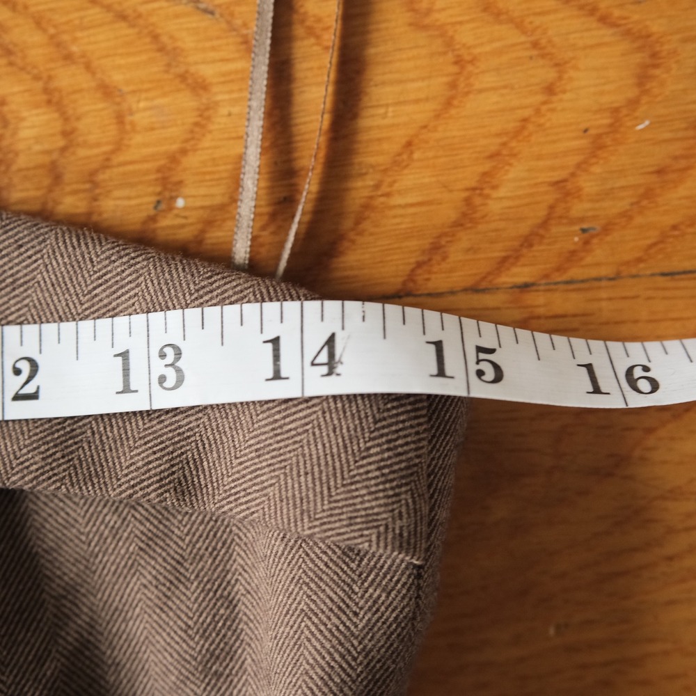 Zara Corset Bustier Top Womens XS Brown Strapless Button Front - Picture 3 of 6
